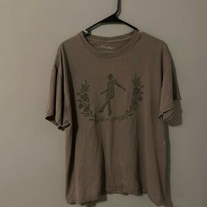 Taylor Swift “Still On That Tightrope” Brown T-Shirt
